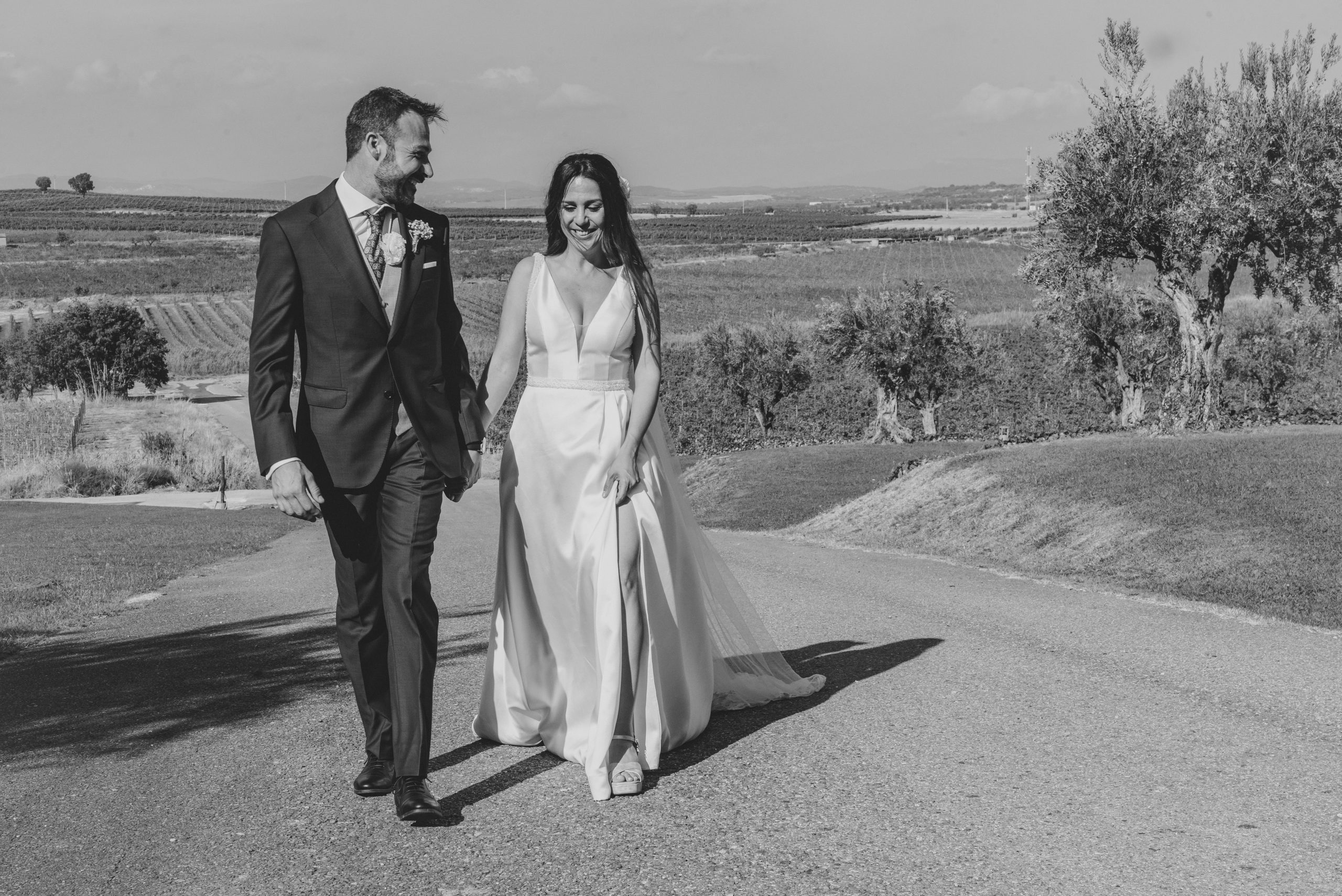 fotos de pareja después de la ceremonia